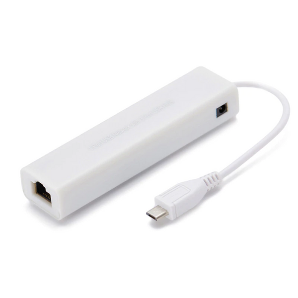 Micro Usb To Network Lan Ethernet Rj45 Adapter With 3 Port 2.0 Hub Usb Cables Hubs & Adapters
