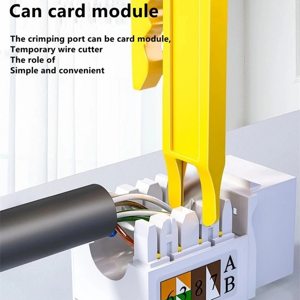 Network Utp Cable Stripping Tool Orange Hand Crimpers & Strippers