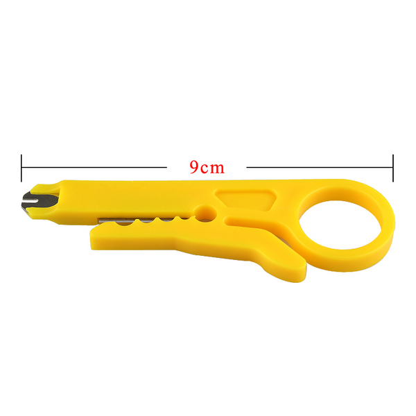 Network Utp Cable Stripping Tool Orange Hand Crimpers & Strippers