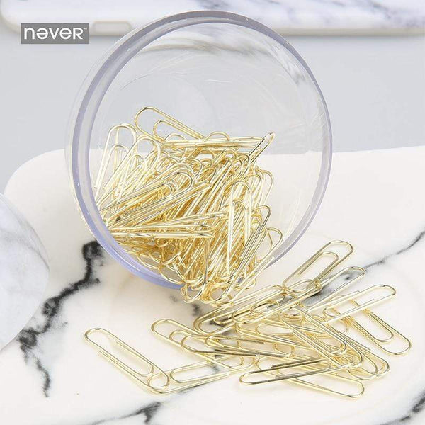 Marble Sphere Paper Clip Holder Office Storage Accessories Paperclips