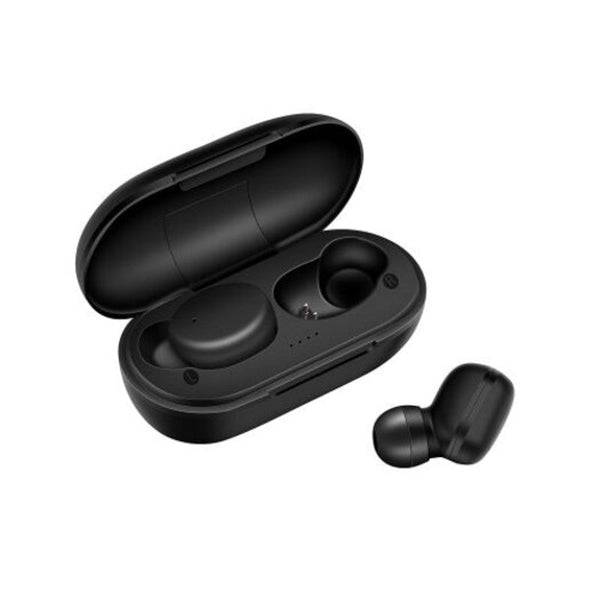 Earbuds A6x Fingerprint Touch Bluetooth Earphones Hd Stereo Wireless Headphones Noise Cancelling Headset Black