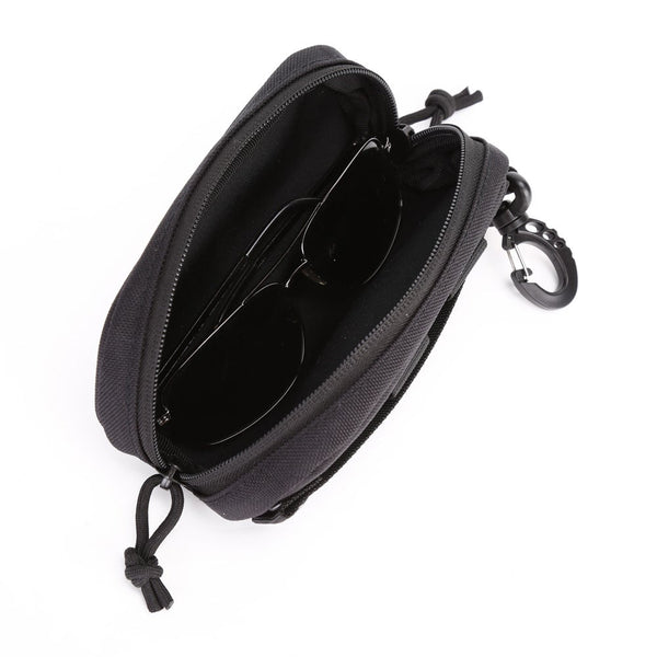 Arrived Tactical Eyeglasses Case 1000D Nylon Hard Molle Sunglasses Carrying Eyeglass Cases & Storage