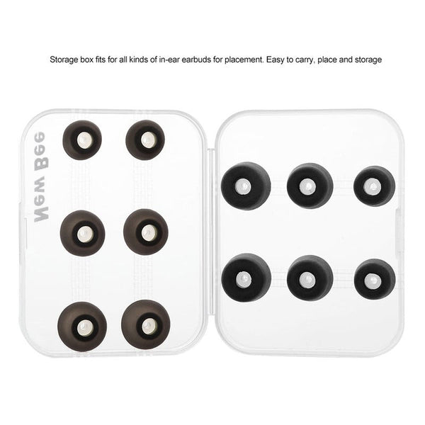 Cases Covers & Skins Bee Replacement Earbud Tips Memory Foam Cotton Silicone Earbuds 6 Pairs