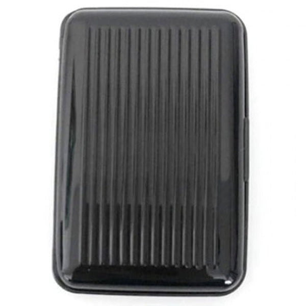 Business Credit Card Id Wallet Mini Magnetic Waterproof Black Wallets