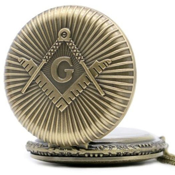 Veile Studios Fashions Retro Ancient Bronze G Pocket Watch Pocket Watches
