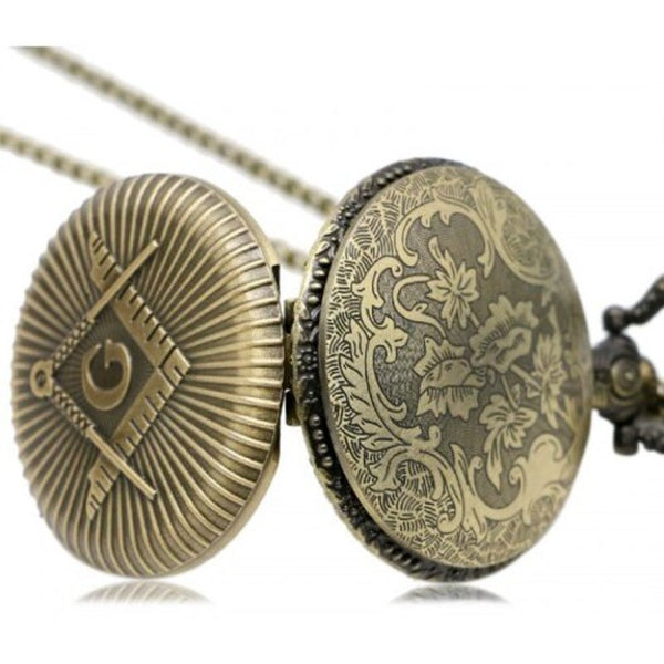 Veile Studios Fashions Retro Ancient Bronze G Pocket Watch Pocket Watches