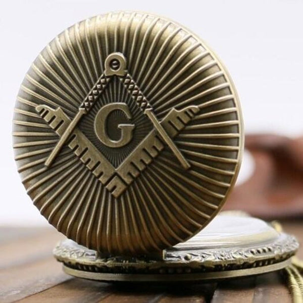 Veile Studios Fashions Retro Ancient Bronze G Pocket Watch Pocket Watches