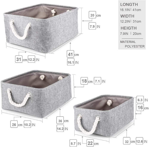 Linen Storage Basket Decor Solutions Storage Bins & Baskets