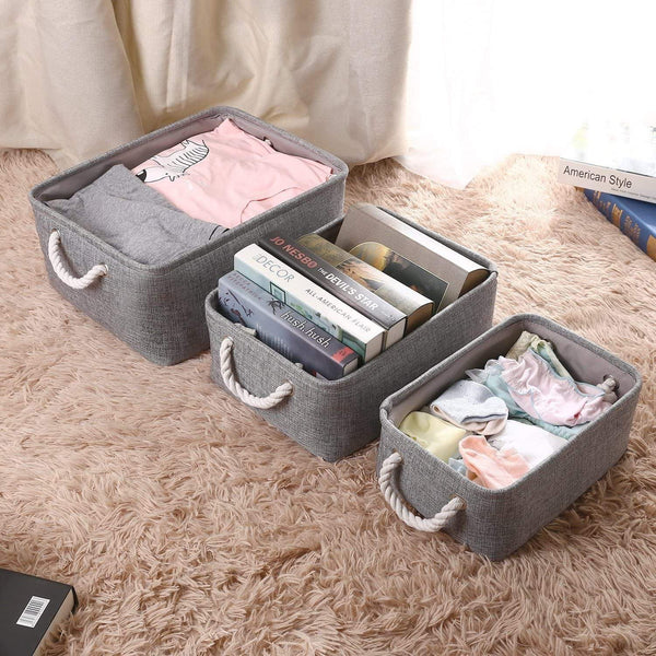 Linen Storage Basket Decor Solutions Storage Bins & Baskets
