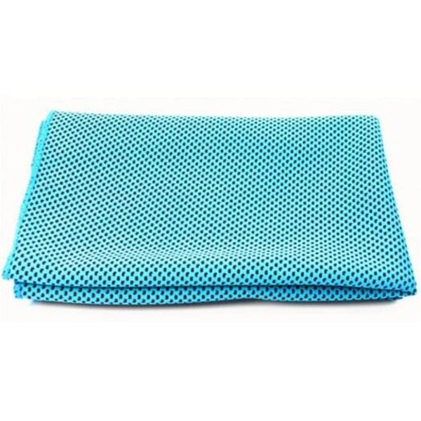 Icy Cool And Refreshing Sport Cold Towel Sky Blue Gym Towels