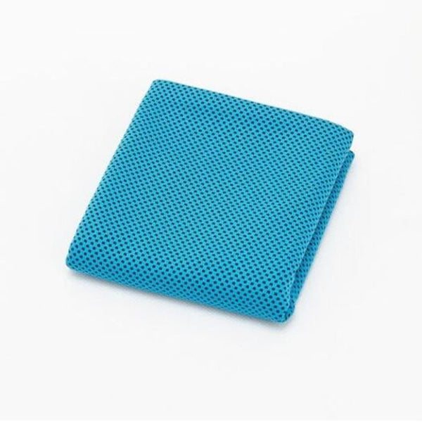 Icy Cool And Refreshing Sport Cold Towel Sky Blue Gym Towels