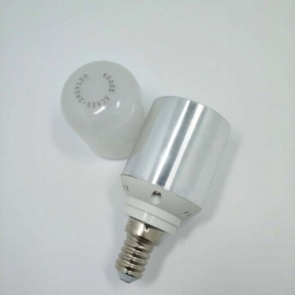 Led Energy Saving Lamp No Flicker E14 9W Ac 85 265V Crystal Chandelie White