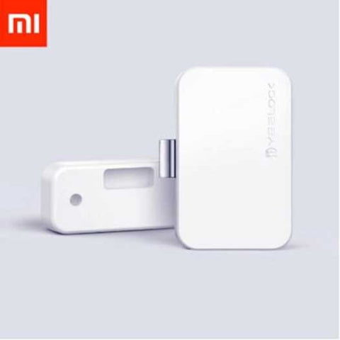 Yeelock Smart Drawer Cabinet Lock Keyless Bluetooth App Unlock Anti Theft Switch White Door Locks & Lock Mechanisms