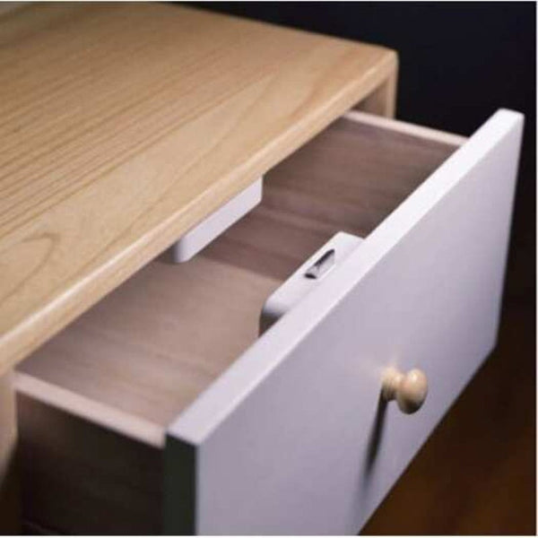 Yeelock Smart Drawer Cabinet Lock Keyless Bluetooth App Unlock Anti Theft Switch White Door Locks & Lock Mechanisms