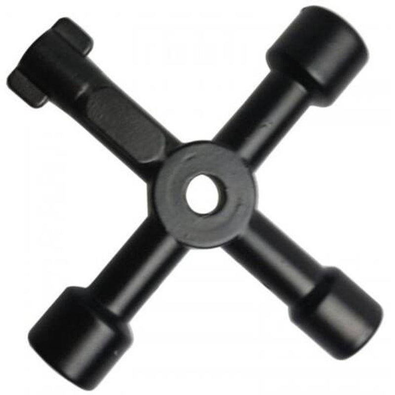 Multi Function Square Hole Key Wrench Black Other Wrenches & Spanners