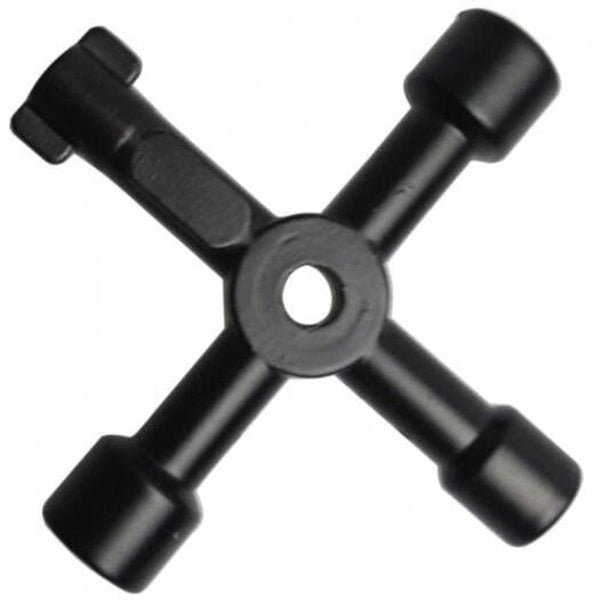 Multi Function Square Hole Key Wrench Black Other Wrenches & Spanners