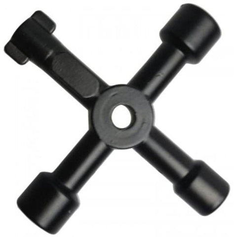 Multi Function Square Hole Key Wrench Black Other Wrenches & Spanners