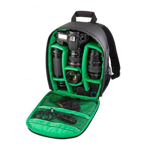 Multi Functional Small Dslr Digital Camera Video Backpack Bag Waterproof Outdoor