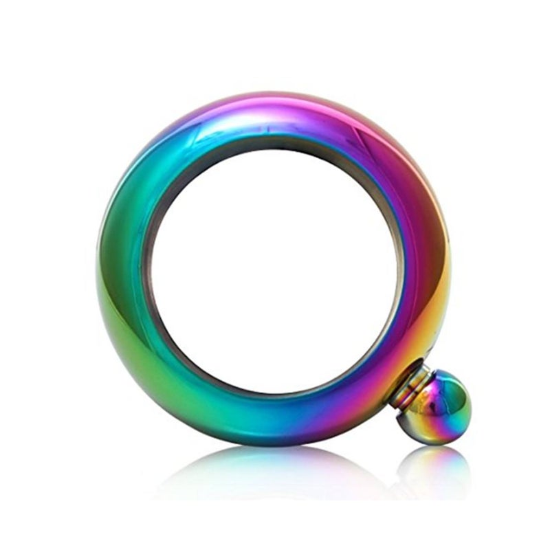 Veile Studios Style 3.5Oz Stainless Steel Jug Bracelet Alcohol Flasks Bracelets