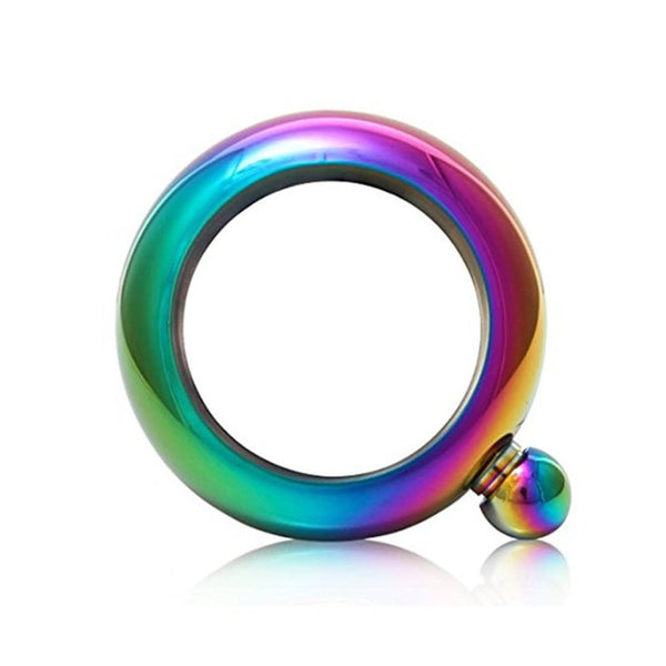 Veile Studios Style 3.5Oz Stainless Steel Jug Bracelet Alcohol Flasks Bracelets