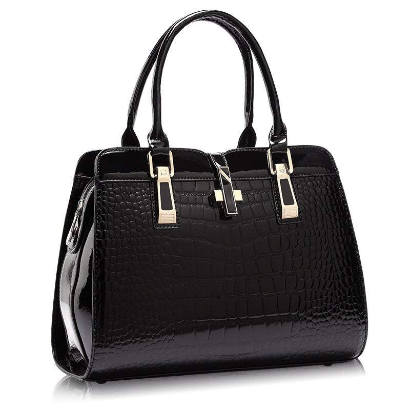 Handbags Totes Style Ladies Pu Leather Shoulder Bag Portable Crossbody Black Women's Bags & Handbags