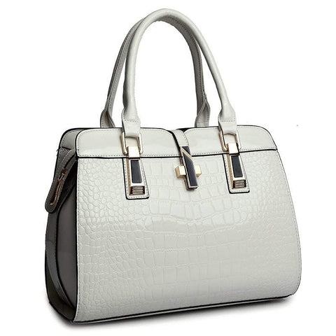 Handbags Totes Style Ladies Pu Leather Shoulder Bag Portable Crossbody White Women's Bags & Handbags