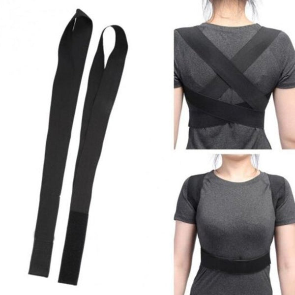 Therapy Straps Back Neck Corrector Spine Posture Black M Orthotics Braces & Sleeves
