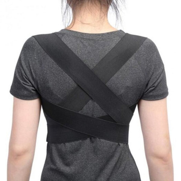 Therapy Straps Back Neck Corrector Spine Posture Black M Orthotics Braces & Sleeves