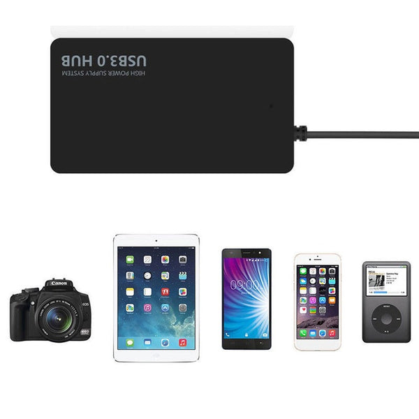 Usb Adapter Ultra Thin 4 Port 3.0 Hub High Speed Indicator Light For Multi Device Computer Laptop Splitter Usb Cables Hubs & Adapters