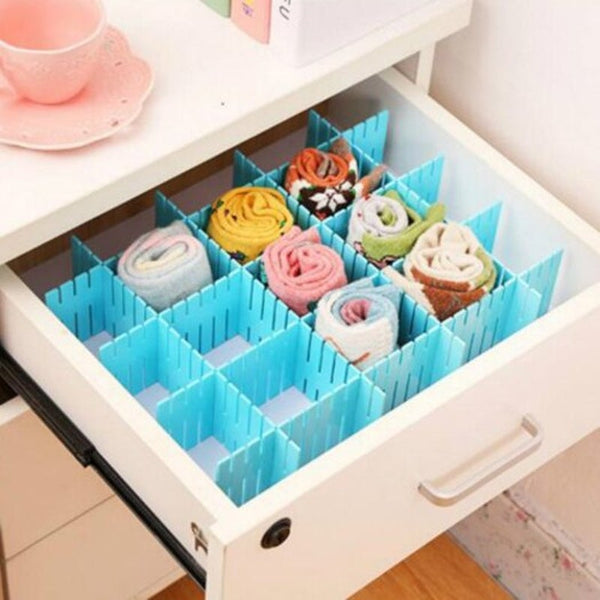 Newadjustable Plastic Stretch Clapboard Drawer Divider Celeste Closet Organisers