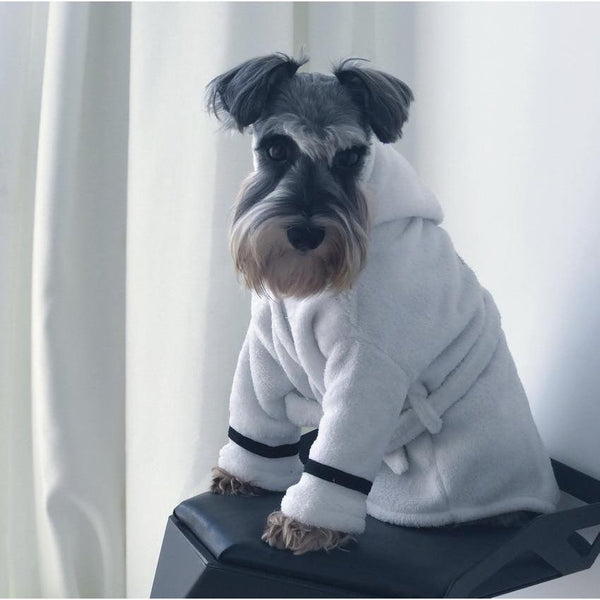 Cotton Dog Bathrobe Pet Clothing Dog Grooming