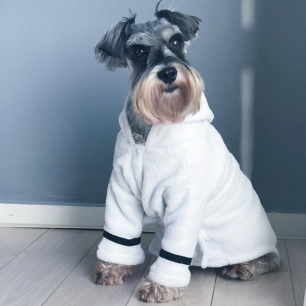 Cotton Dog Bathrobe Pet Clothing Dog Grooming