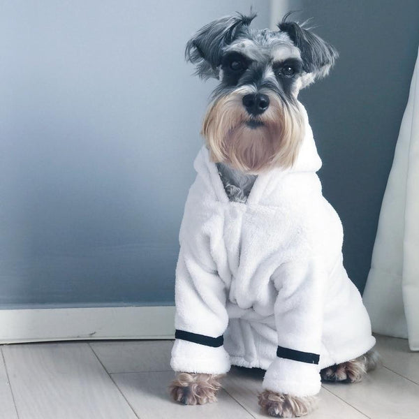 Cotton Dog Bathrobe Pet Clothing Dog Grooming