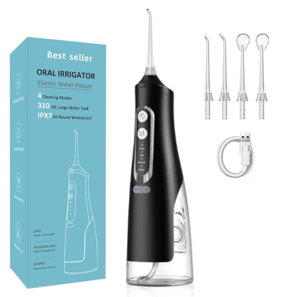 Air & Water Flossers Portable Oral Irrigator Usb Charging Electric Dental Water Jet Flosser 310Ml Tank