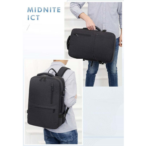 Mens Backpack Usb Charging Multifunctional Laptop Backbag Business Casual Bag Backpacks