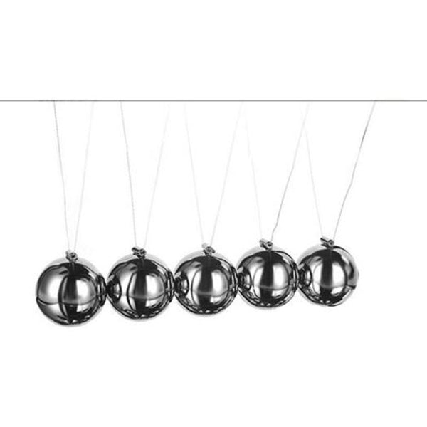 Newton Pendulum Ball Stainless Steel Bump Moving Desktop Ornaments Multi A