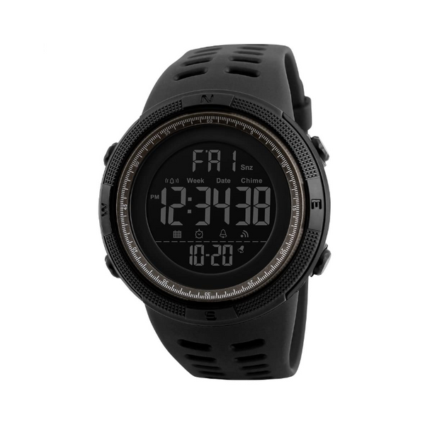 Veile Studios Night Light Sports Electronic Watch Multifunctional Waterproof Black Watches