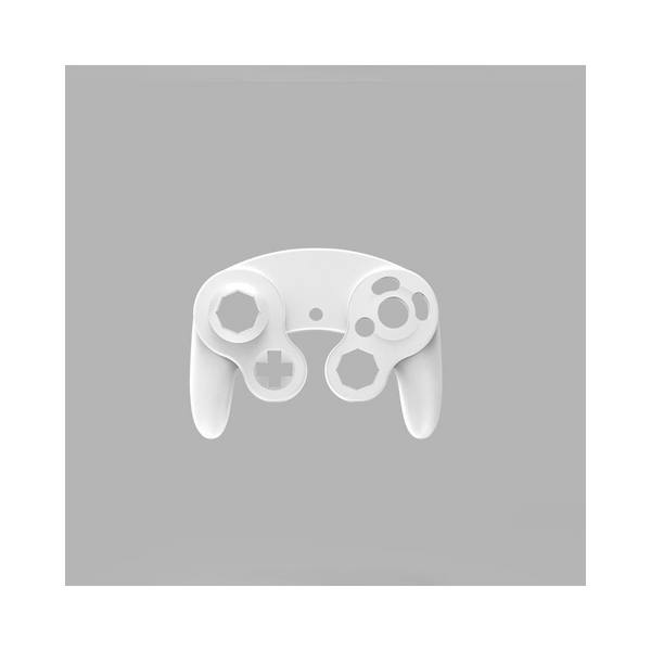 Nintendo Ngc Replacement Shell Handles 2 Piece Set White Bags Skins & Travel Cases