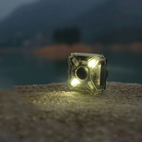 Nu05 Multiple Scenarios Usb Rechargeable Headlamp Gray Head Torches