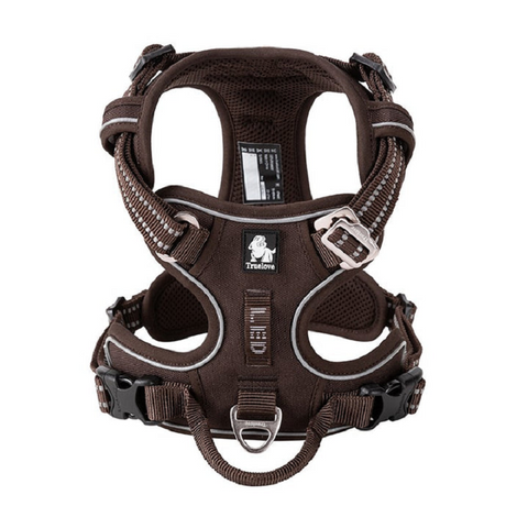 No Pull Harness Brown Xl