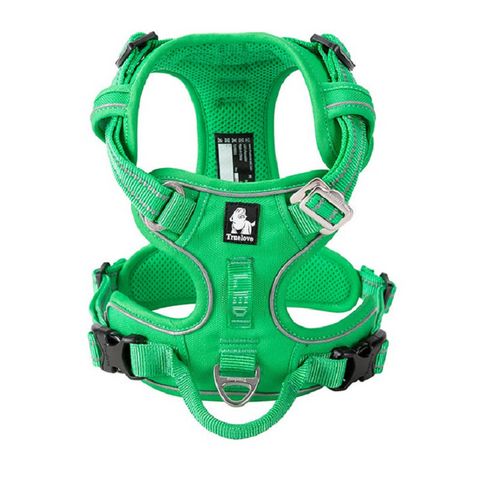 No Pull Harness Green S