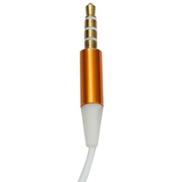 Noctilucence In Ear Earphone 1.2M For Music Phonecalls Golden