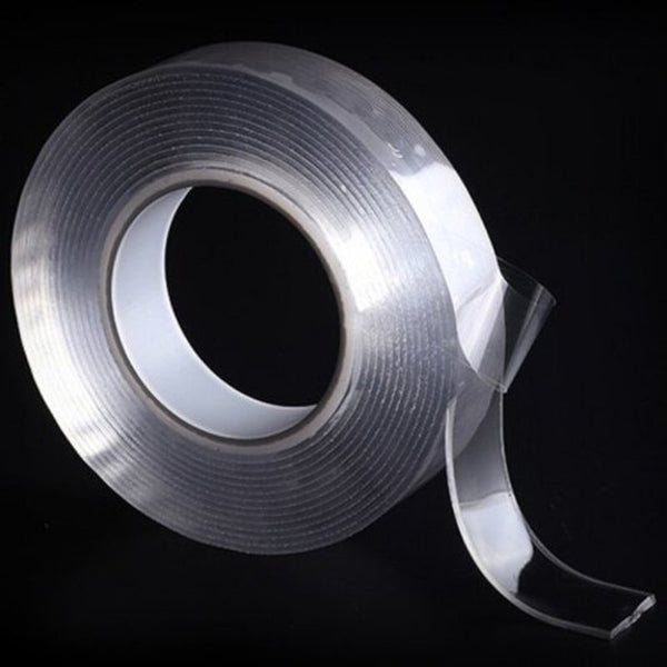 Non Marking Nano Adhesive Double Sided Tape Transparent 1M Craft Tape