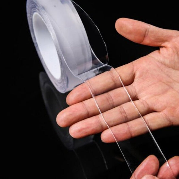 Craft Tape Non Marking Nano Adhesive Double Sided Tape Transparent 1M