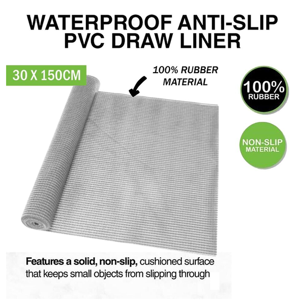 Placemats Non Slip Mat Pvc Non Adhesive Underlay Liner Kitchen Cabinet Drawer Carpet