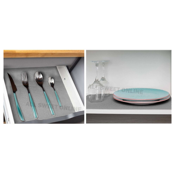 Non Slip Mat Pvc Non Adhesive Underlay Liner Kitchen Cabinet Drawer Carpet Placemats