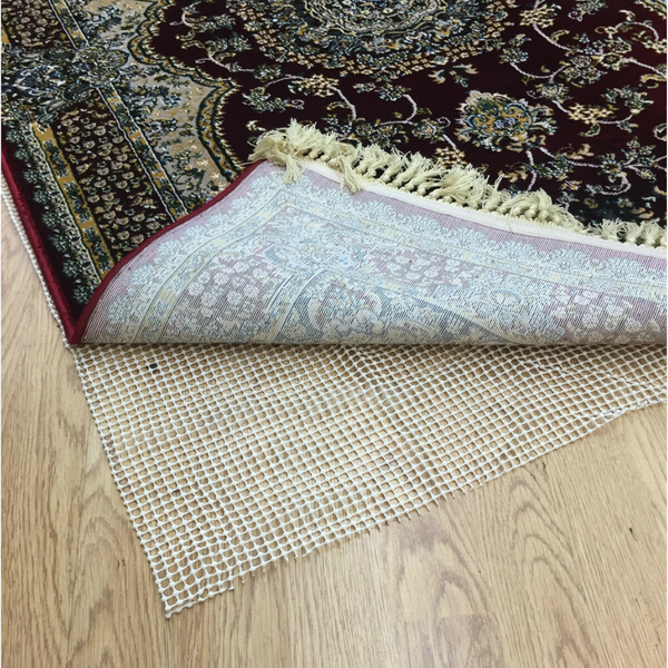 Non Slip Rug Underlay Cream Large 155X 223 Cm Rugs