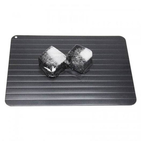Non Stick Kitchen Fast Defrosting Tray Black Baking Trays