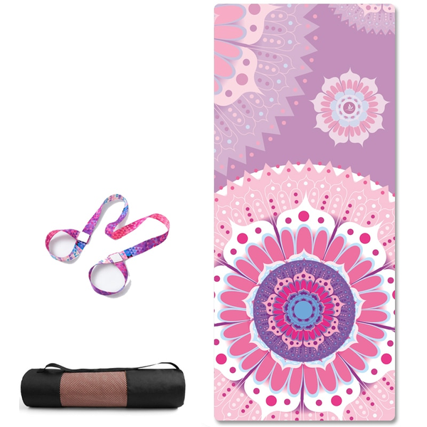 Non Slip Tpe Suede Yoga Mat Eco Friendly Carpet For Pilates Exercise Pad Mats & Non Slip Towels