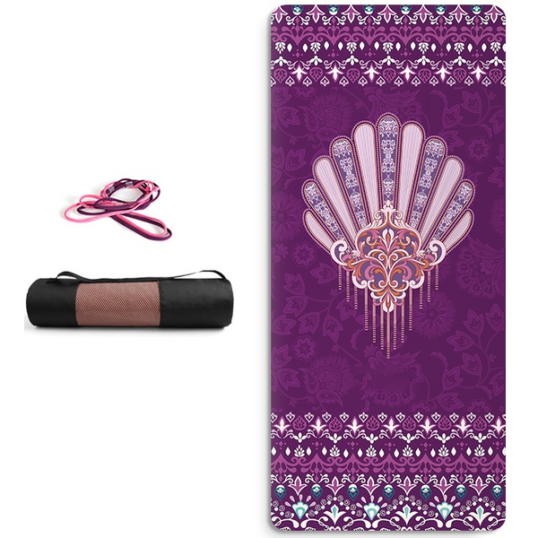 Non Slip Tpe Suede Yoga Mat Eco Friendly Carpet For Pilates Exercise Pad Mats & Non Slip Towels